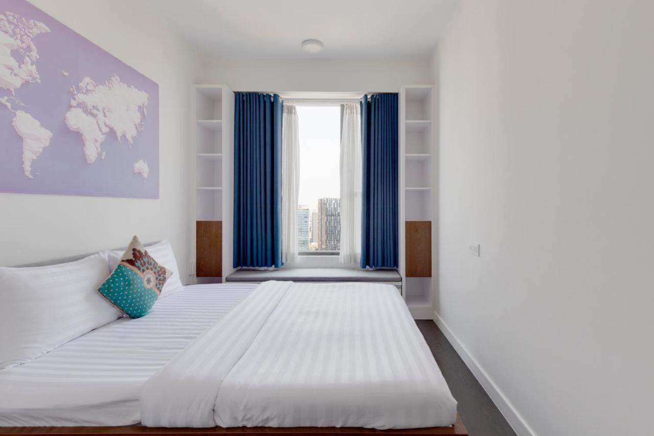 Smile Home - Rivegate - Modern Comfort - Near Bui Vien Ho Chi Minh-stad Buitenkant foto