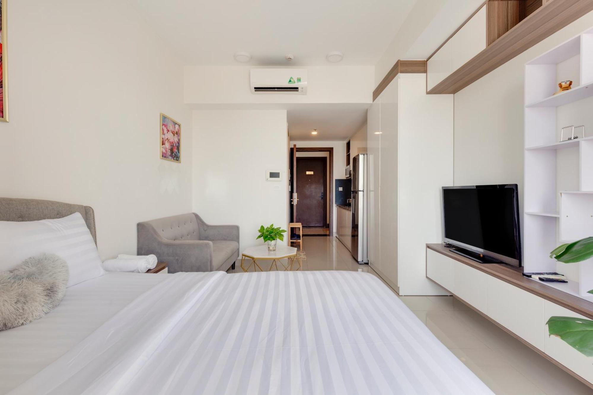 Smile Home - Rivegate - Modern Comfort - Near Bui Vien Ho Chi Minh-stad Buitenkant foto