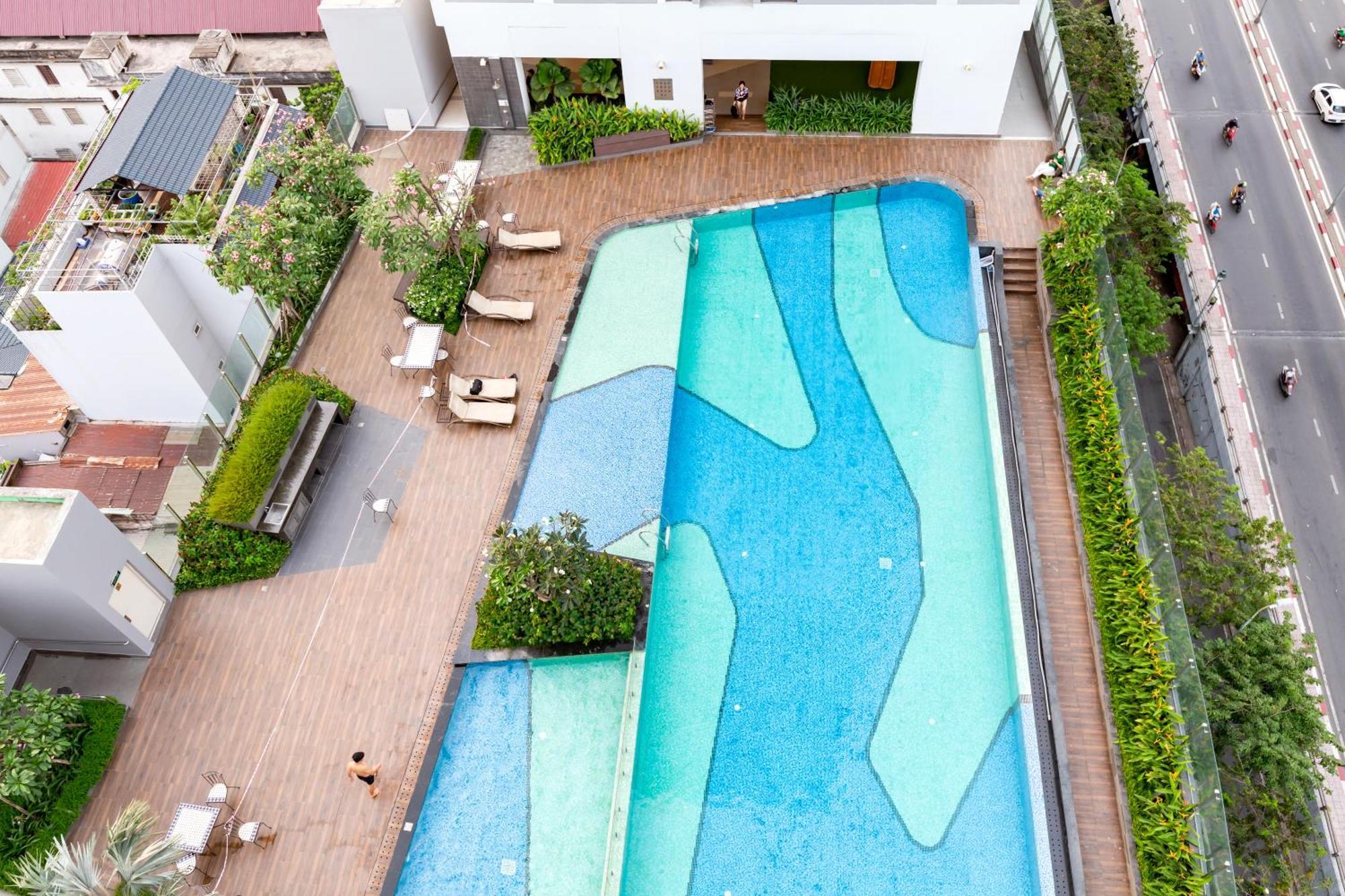 Smile Home - Rivegate - Modern Comfort - Near Bui Vien Ho Chi Minh-stad Buitenkant foto